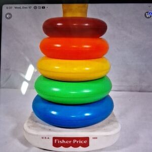 Fisher-Price Rainbow Ring Stacker